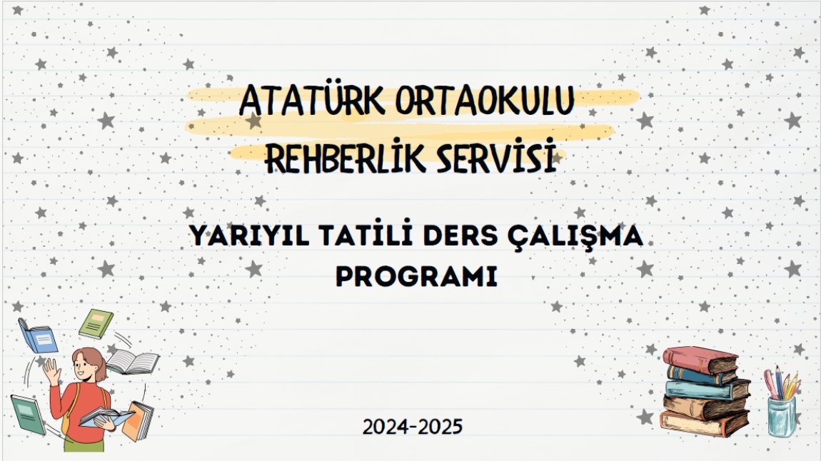 Yarıyıl Tatili Çalışma Programı